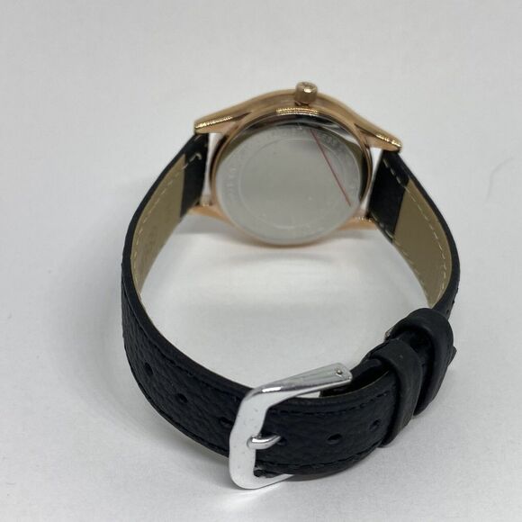 Michael Kors Slim Runway MK4384 Women's Black Leather Analog Dial Watch EY123 - Picture 10 of 12